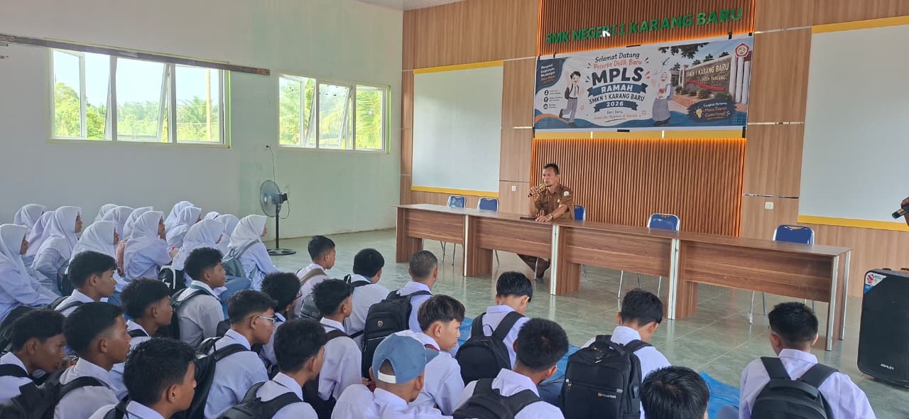 MPLS Tahun Pelajaran 2026/2027 Resmi Dimulai di SMK Negeri 1 Karang Baru