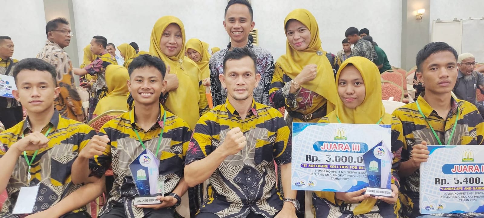 SMK Negeri 1 Karang Baru Ukir Prestasi pada LKS SMK Tingkat Provinsi Aceh XXXI Tahun 2023